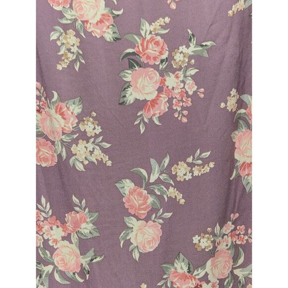 Torrid NWT Floral Top • Mauve Pink Size 2 • Women’s Plus Size - Picture 2 of 4